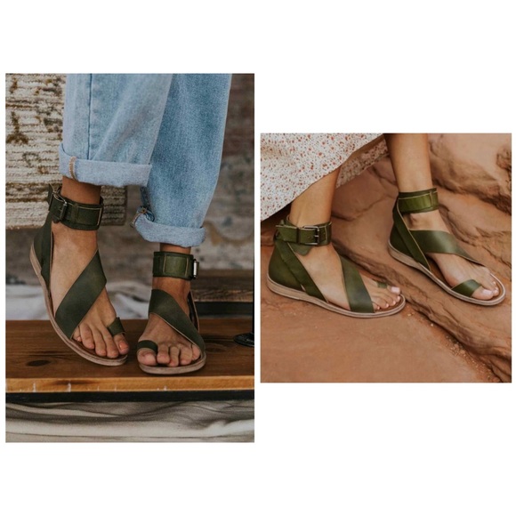 NWT Free People Vale Boot Sandals Black MSRP $168 - Picture 10 of 16